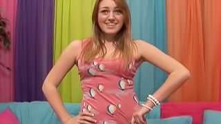 Redhead With Natural Tits Licked And Fucked