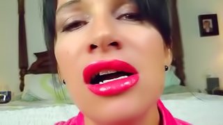 Angie pink lipstick