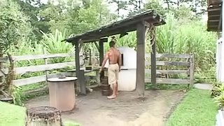 How hard that cock gets and fucks that man