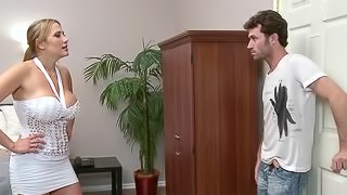James Deen Fucks This Hot Blonde As Hard As He Can