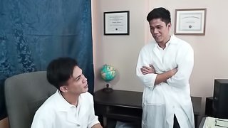 Kinky Asian Twink Doctors Bareback Fuck