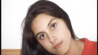 Rough amateur first anal