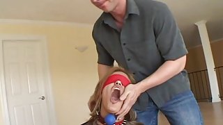 RawVidz Video: Hot Blonde Slave Fucked Hard