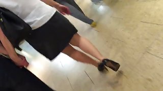 candid legs walk