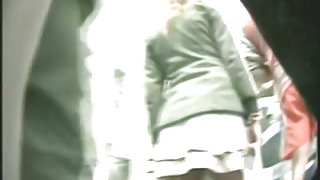 Upskirt street women video shots made by nasty voyeurs