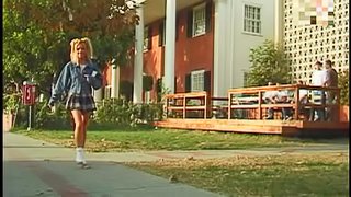 Failing coed fucks a few of her teachers to improve her grades