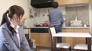 Aya Sakurai is a office worker attacked by a horny stud