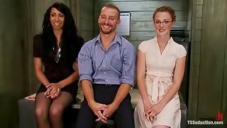 When world's collide  The Porn Audtion Threesome