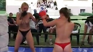 Real Topless Boxing