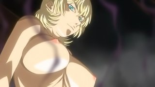 Hentai girl gets caught by shemale