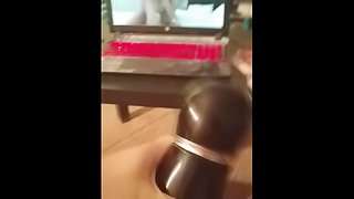 Masturbating with my New Fleshlight Part 1