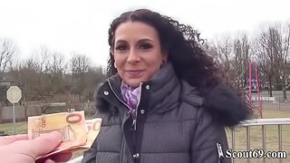 GERMAN SCOUT - Deutsche Mara in sexy Waesche bei Casting Anal gefickt
