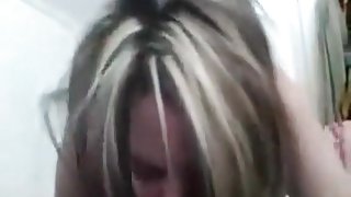 My corpulent  immature exgf taking my cum