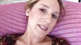 Naughty blonde  loves getting her tight  ass fucked.