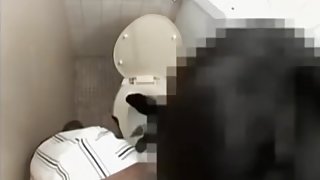 Japanese slut fucked in the toilet by her kinky boyfriend