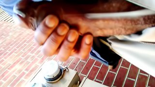 (teaser) almost got caught outside at work