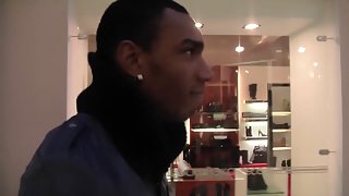 Celia in girl gives head to some guy in a restaurant toilet