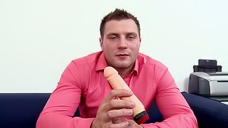 Fantastic Georgio Black Sucks A Big Cock In A Casting