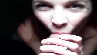 Facial amateur first time swallow