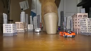 amaninheels  Thigh High Boots Stroll Through Town (teaser)