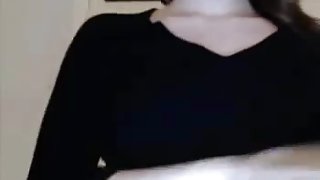 Pregnant Girl Masturbating On Webcam show