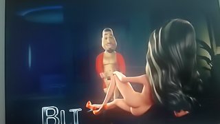Cartoons of KIM AND KANYE having sex...SEE WHAT TURNS OUT!