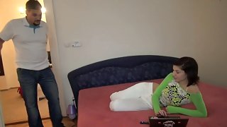 Girlfriends erotic cock riding