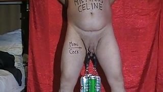 CBT with clamps and 4 cans of Heineken