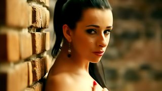 Shaved Pussy and Nice Natural Tits Make This Cute Bitch a Winner