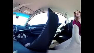 Public Roadside Cum In Vegas With Dildo Fucking & Hitachi (freckledRED)
