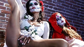 Nikki Rhodes and Alexis Amore...