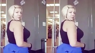 This chick has a phat ass!!!!