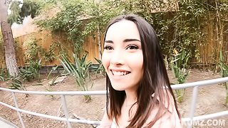 Bitchy big-bottomed hottie Aria Lee is enjoying his long boner