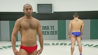 Gay Wrestling Combat with Hot Ass Fucking as Conclusion