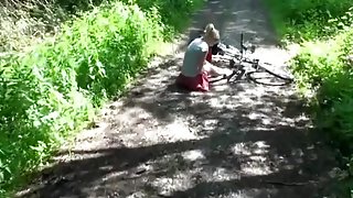 A fine fuck in the nature