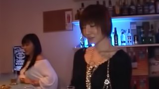 Drunk Tattooed Japanese Beauty Fucking a Guy She Met At a Club