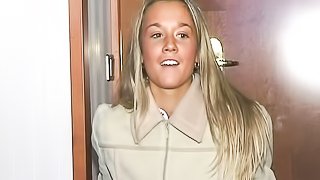 Young blonde big tits amateur