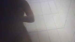 I filmed this hot immatures showering