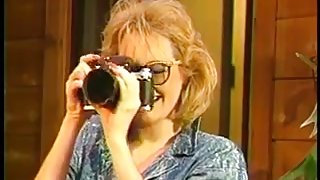 Retro '80s Double Teamed Blond Nymph