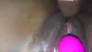 Ex Boyfriend Big Black playing with Ebony Juicy WET Pussy