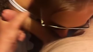 sexxxyassshygirl69 sucks another big cock