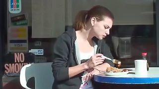 Kasey Fingers Her Soft Pussy During Her Lunch Break
