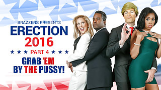 Cherie Deville & Yasmine de Leon & Charles Dera & Tyler Knight in ZZ Erection 2016: Part 4 - Brazzers