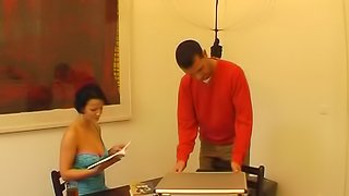 Steamy teen quenches her sexual thirst then swallows cum