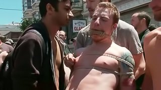 Cody Allen gets beaten, humiliated and fucked in public