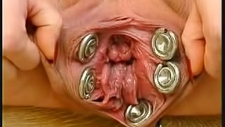 Heavy Pierced Pussy of Pregnant Girl