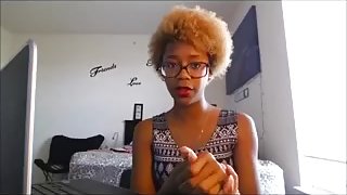 Cool &amp; Hot Ebony Teen Babe Vlog