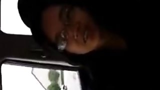 Bespectacled Oriental  immature In A Car Gives BJ Like A Pro