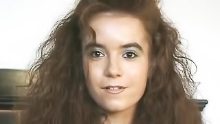 Red hair shaved pussy fuck