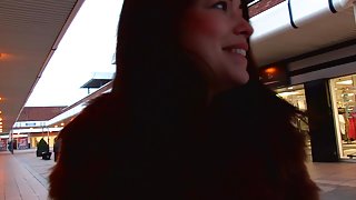 Ava Dalush flashing in public